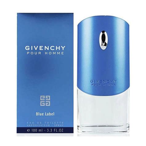 eau de parfum givenchy blue label|Givenchy blue label for men.